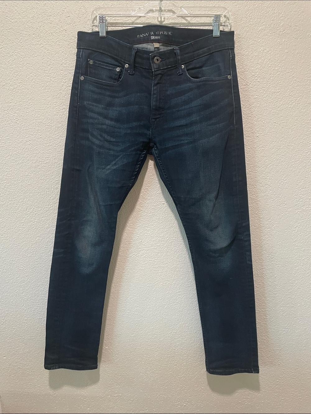 Men’s Banana Republic Skinny Dark Jeans, 30 x 30